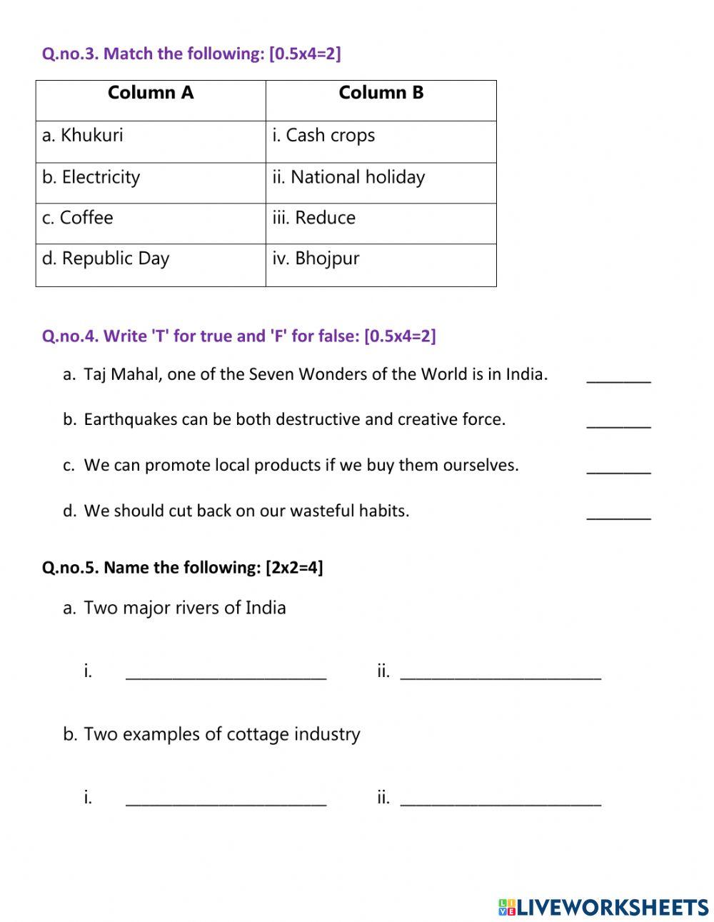 Final Assessment of Social