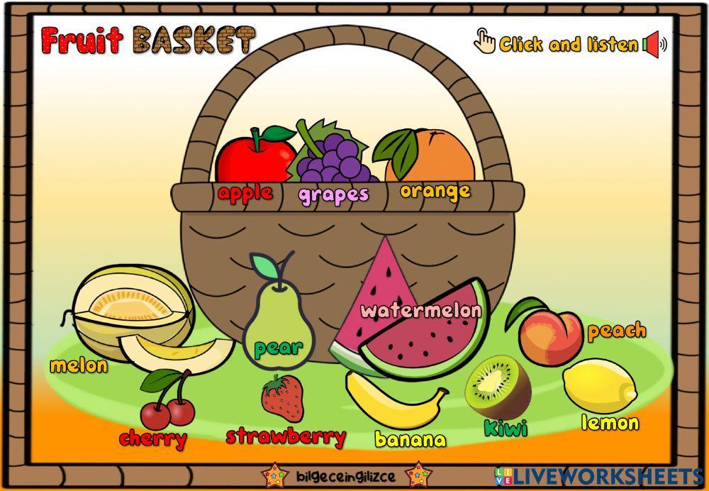 Fruit Basket (Audio Dictionary)