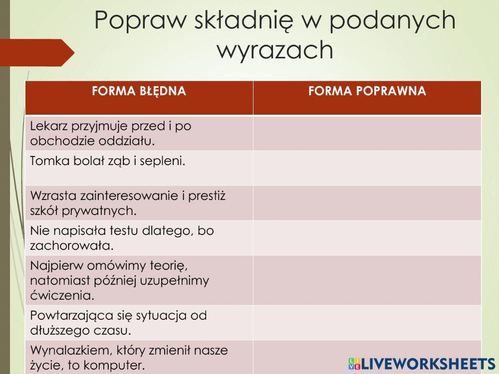 Polszczyzna na co dzień. klasa 2