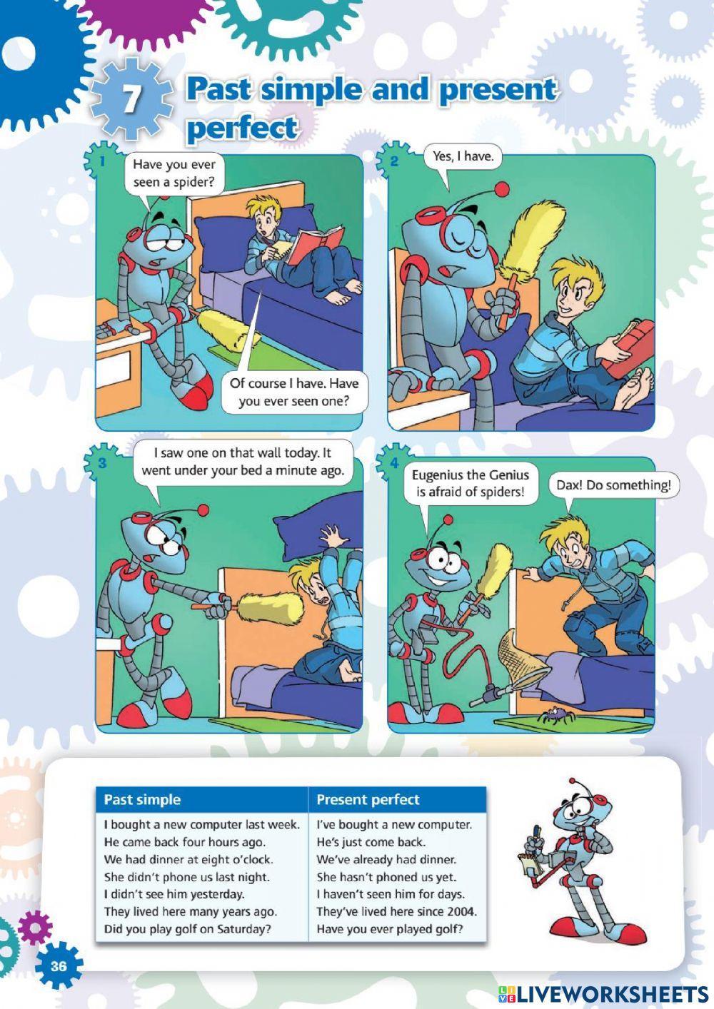 Present Perfect vs. Past Simple