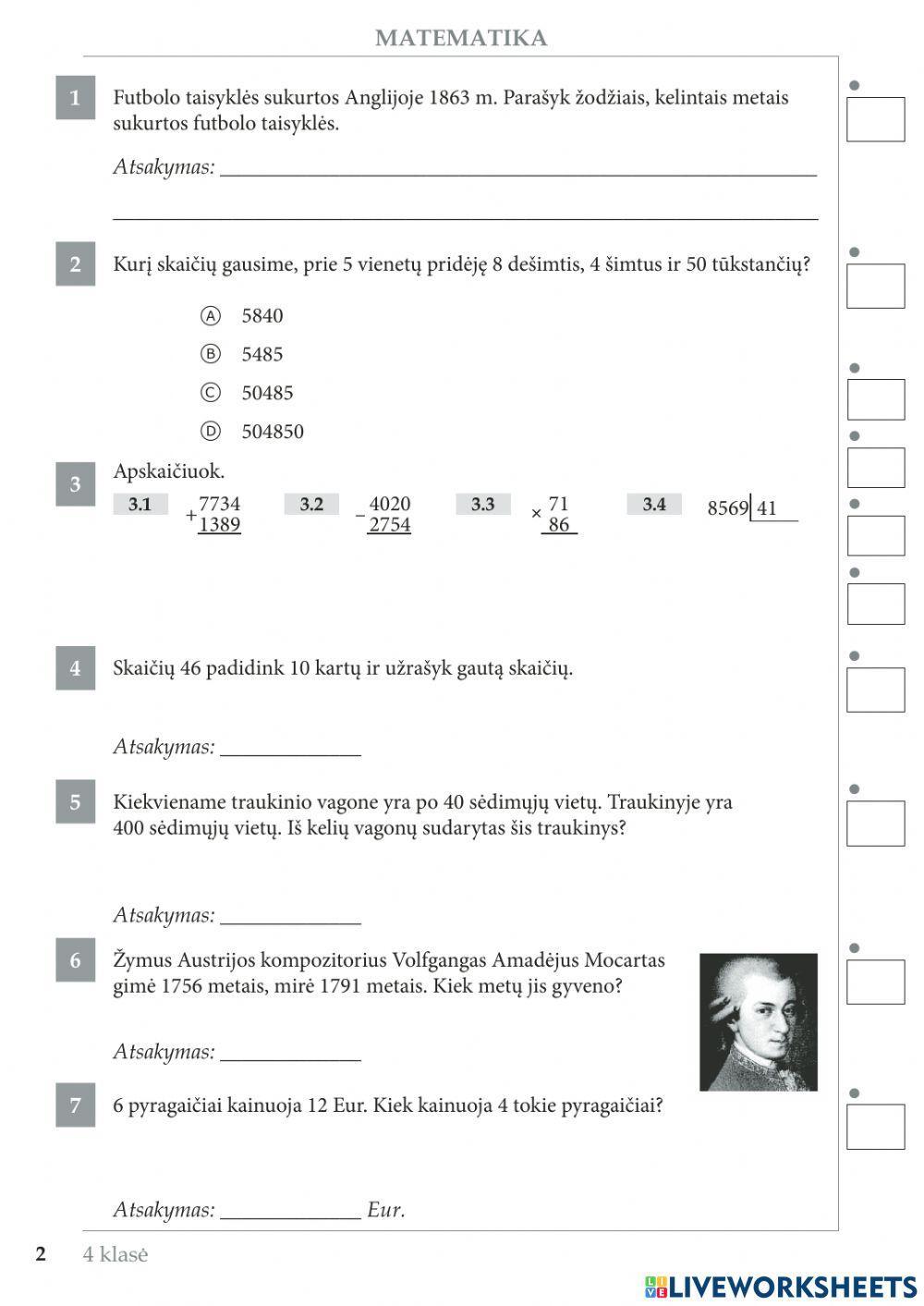 Matematika NMPP 2019