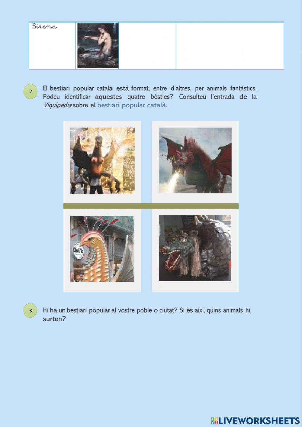 Els animals fantàstics