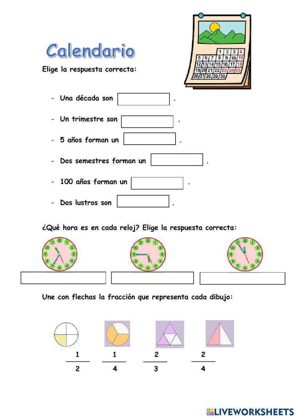 Repaso matemáticas 2º primaria. Tercer trimestre