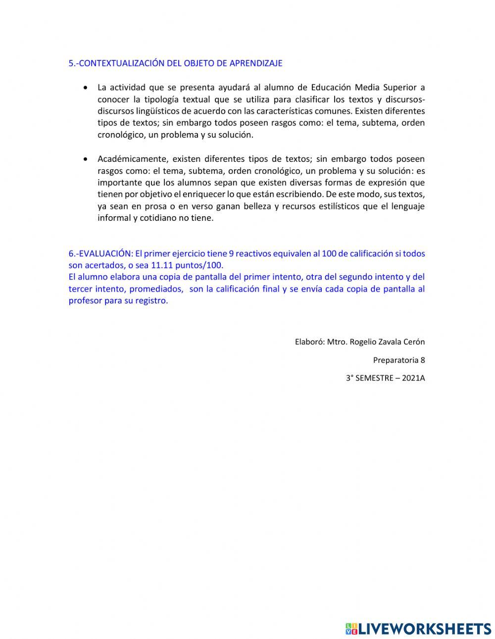 3° - 1clasificación de los textos - 1