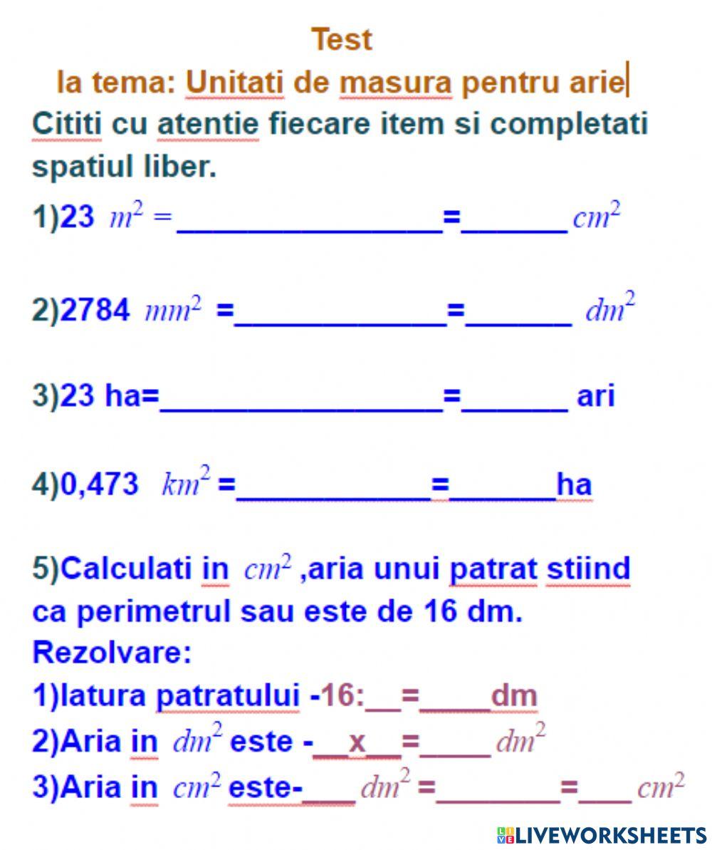 Unitati de masura pentru lungime