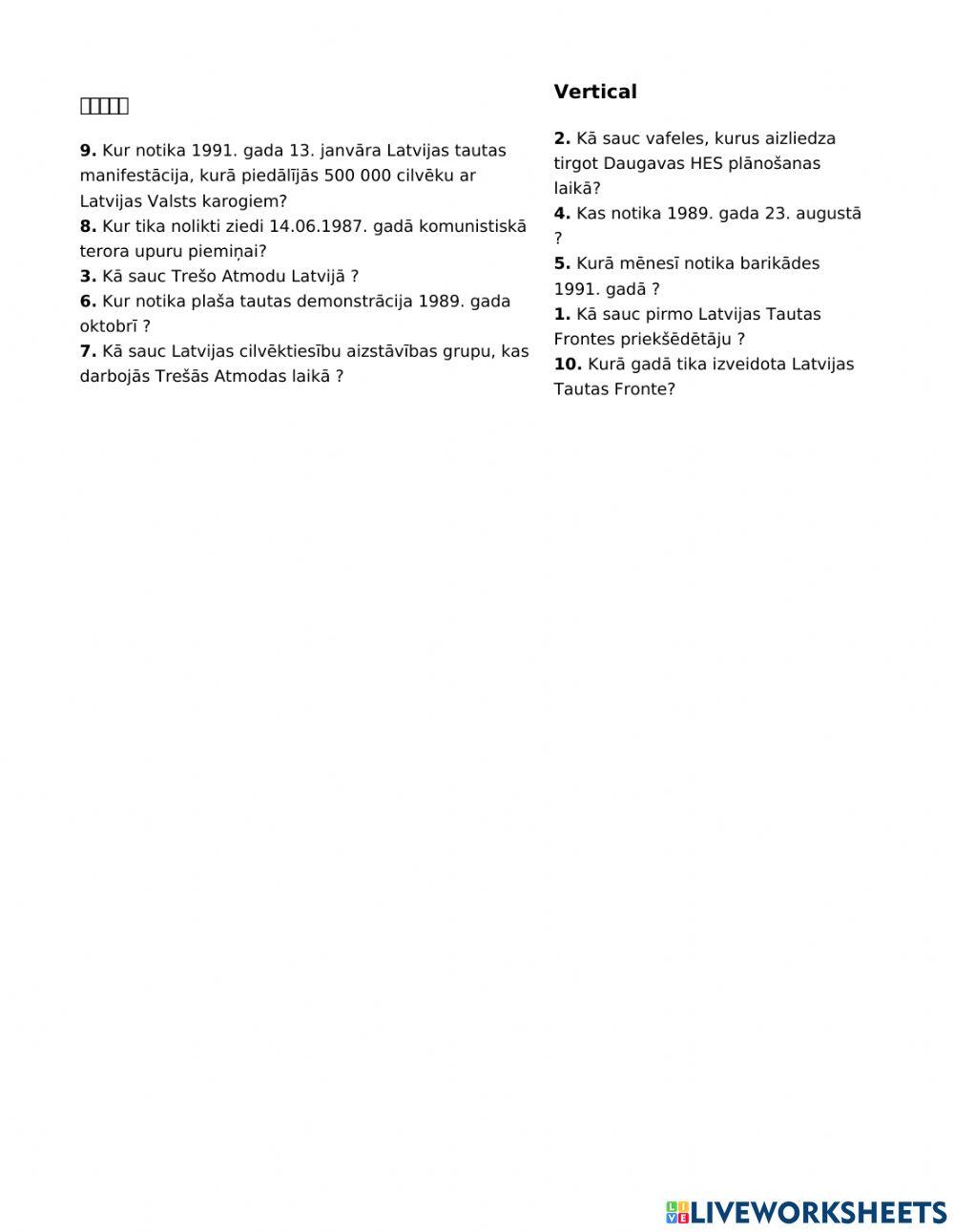 Atmodas dziesmas. Dziesmotā revolūcija