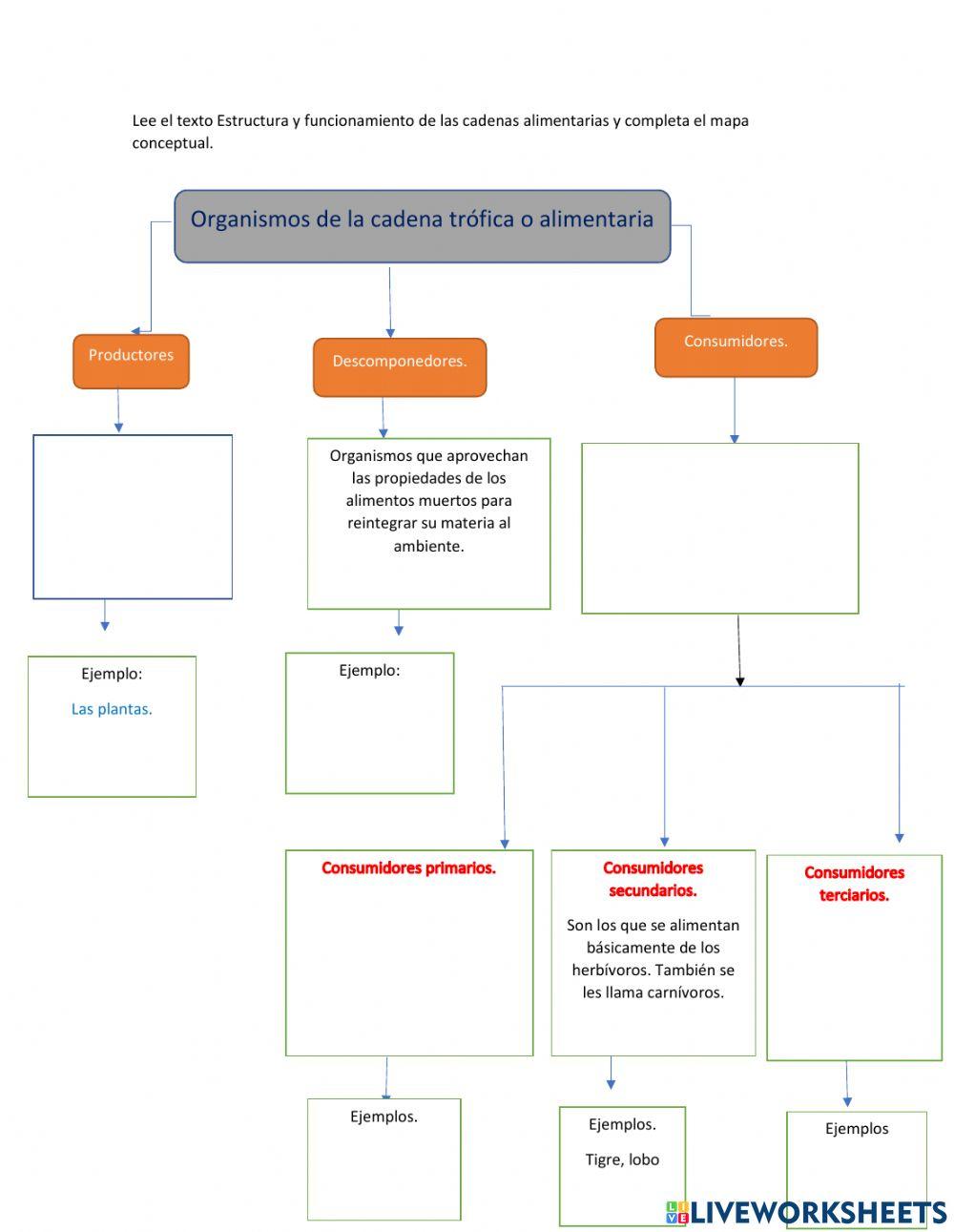 Cadenas alimentarias