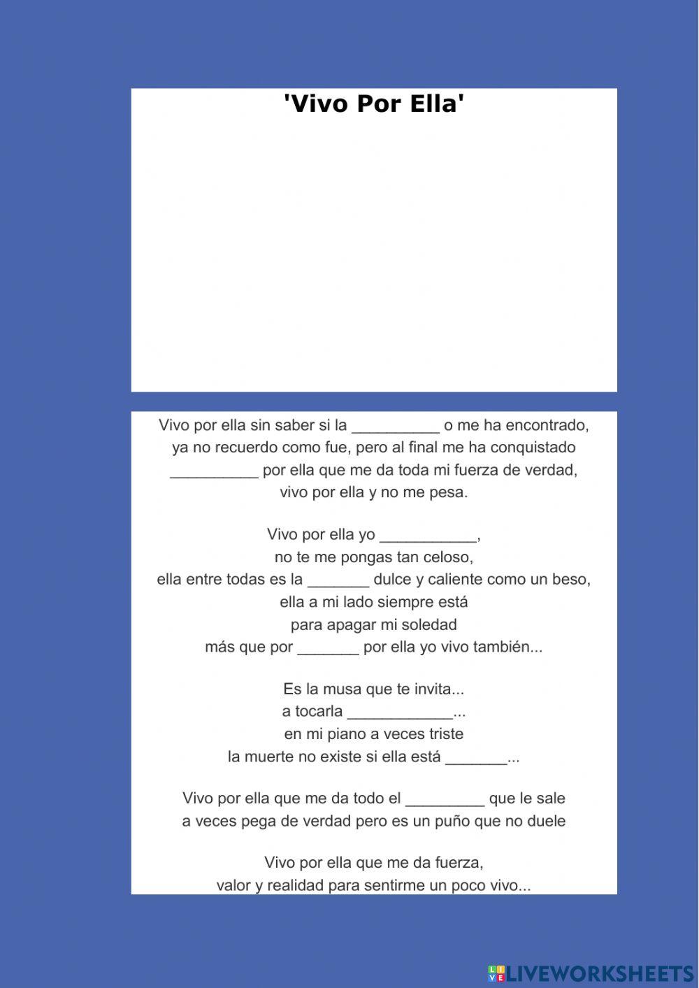 Vivo por ellaa