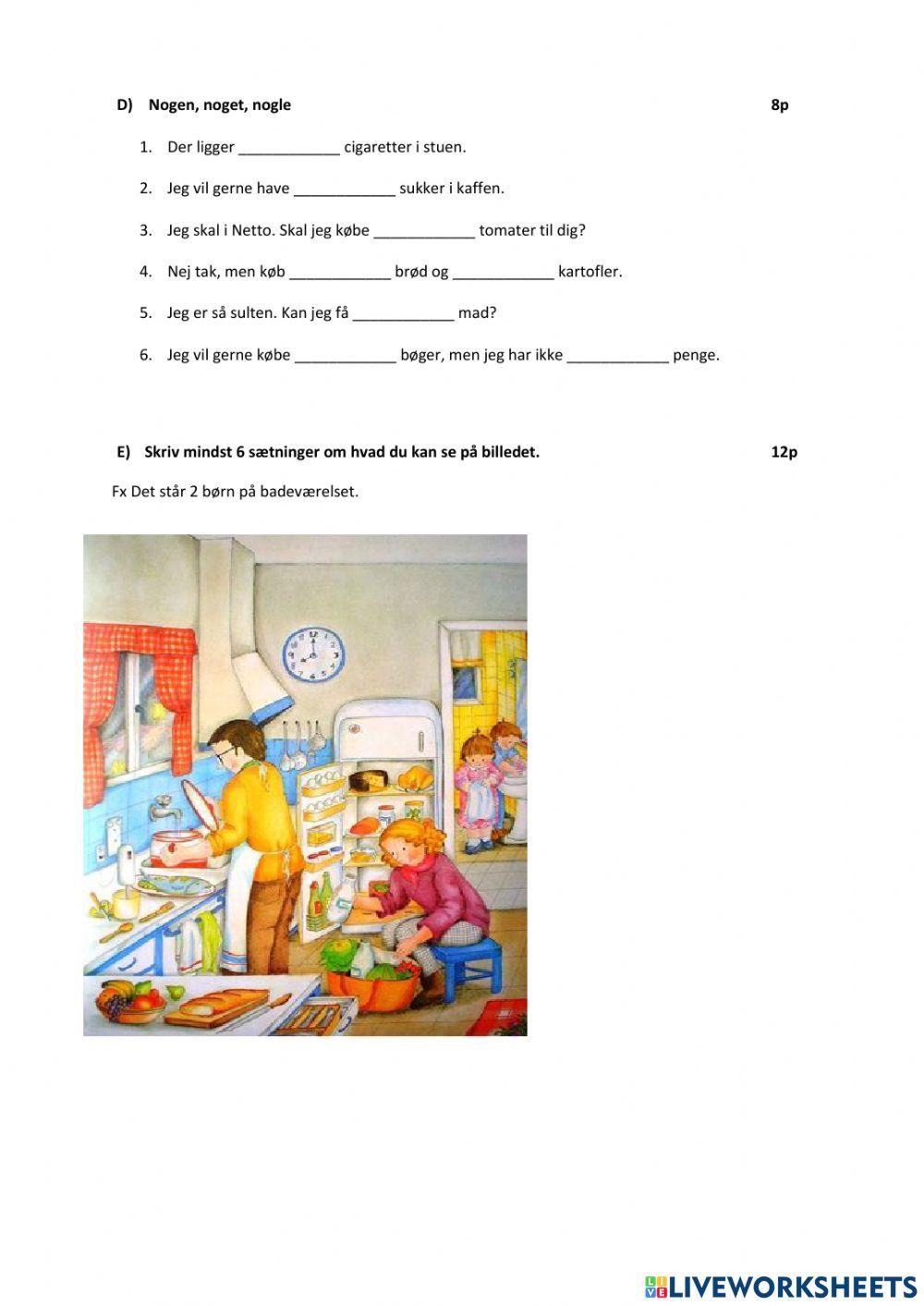 Prøve i dansk AD 7-10