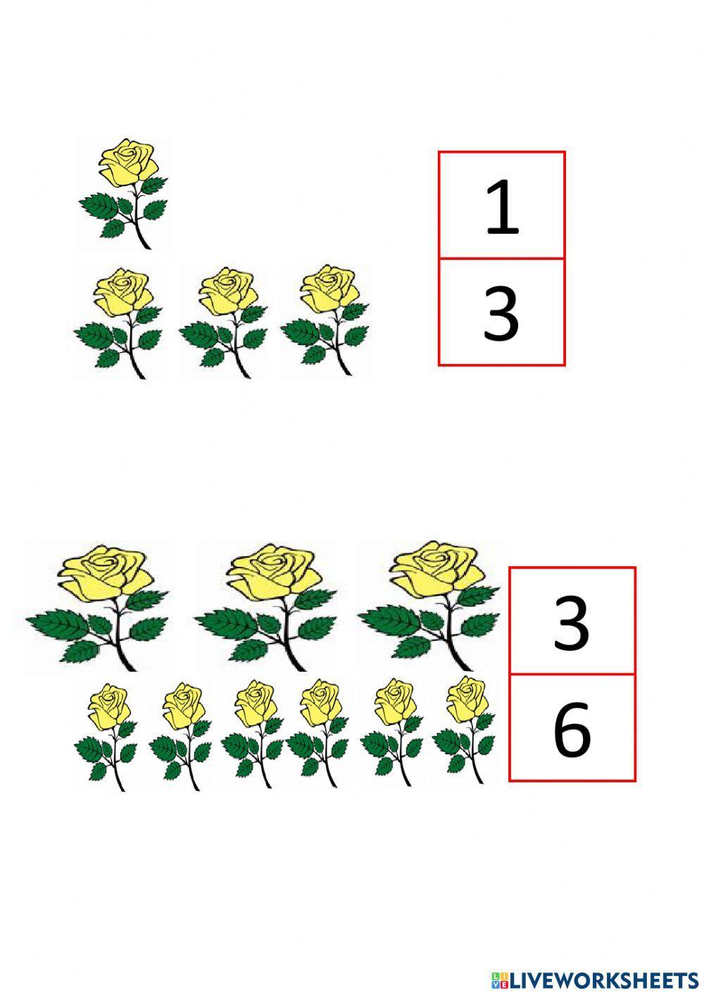 Maggio: ripetere le quantità entro il sei