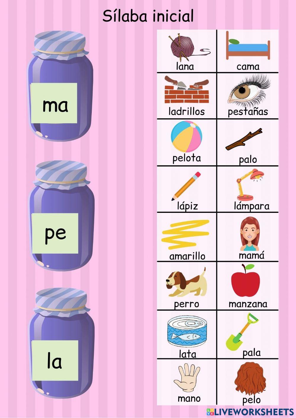 Mermelada de sílabas
