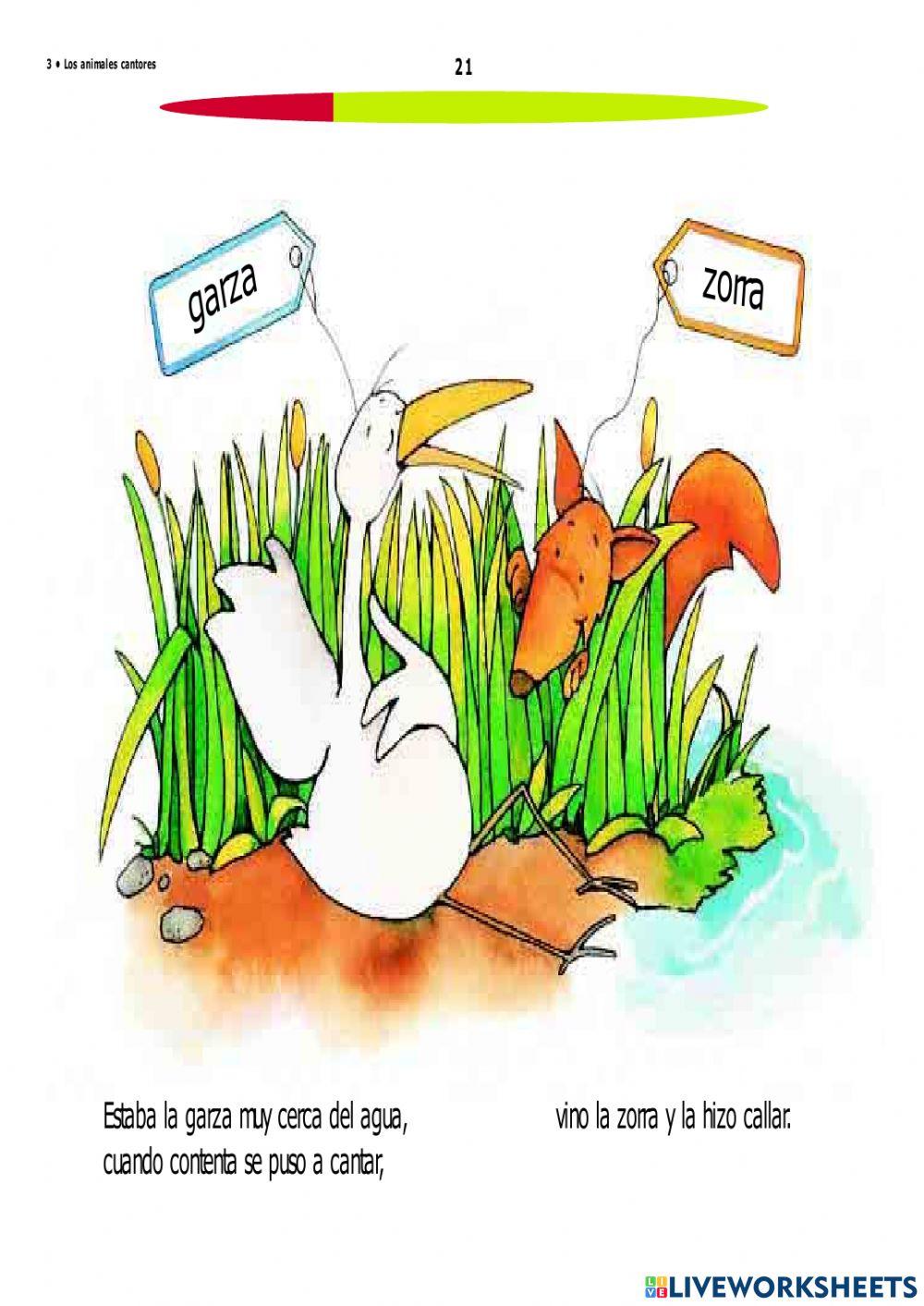 Los animales cantores