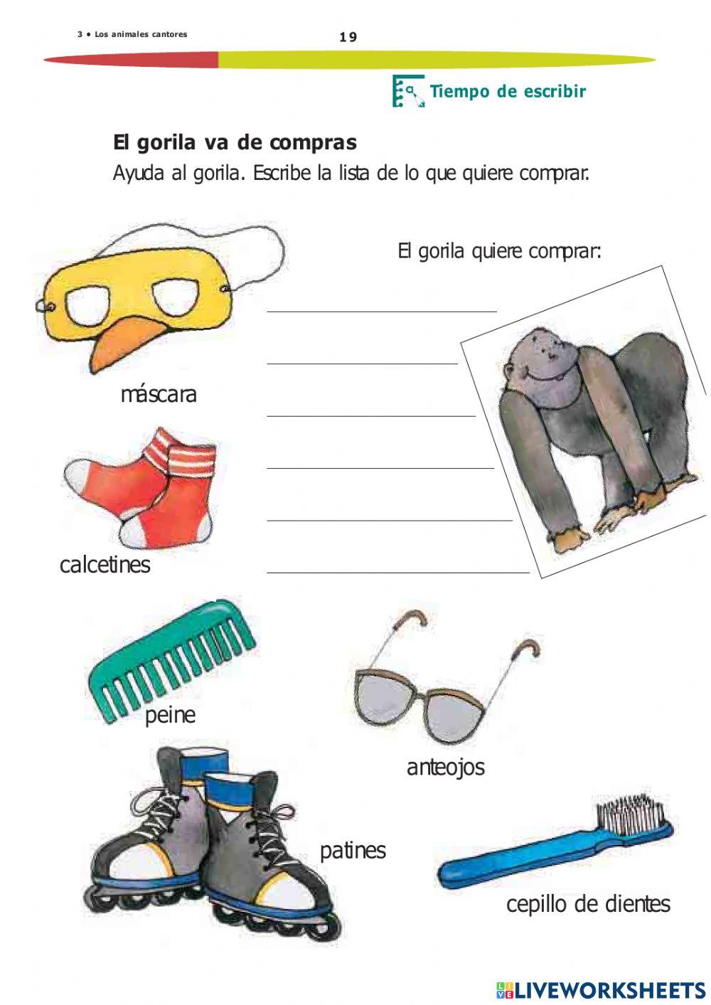 El gorila va de compras