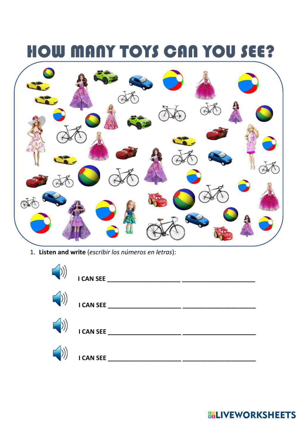 How many toys can you see?