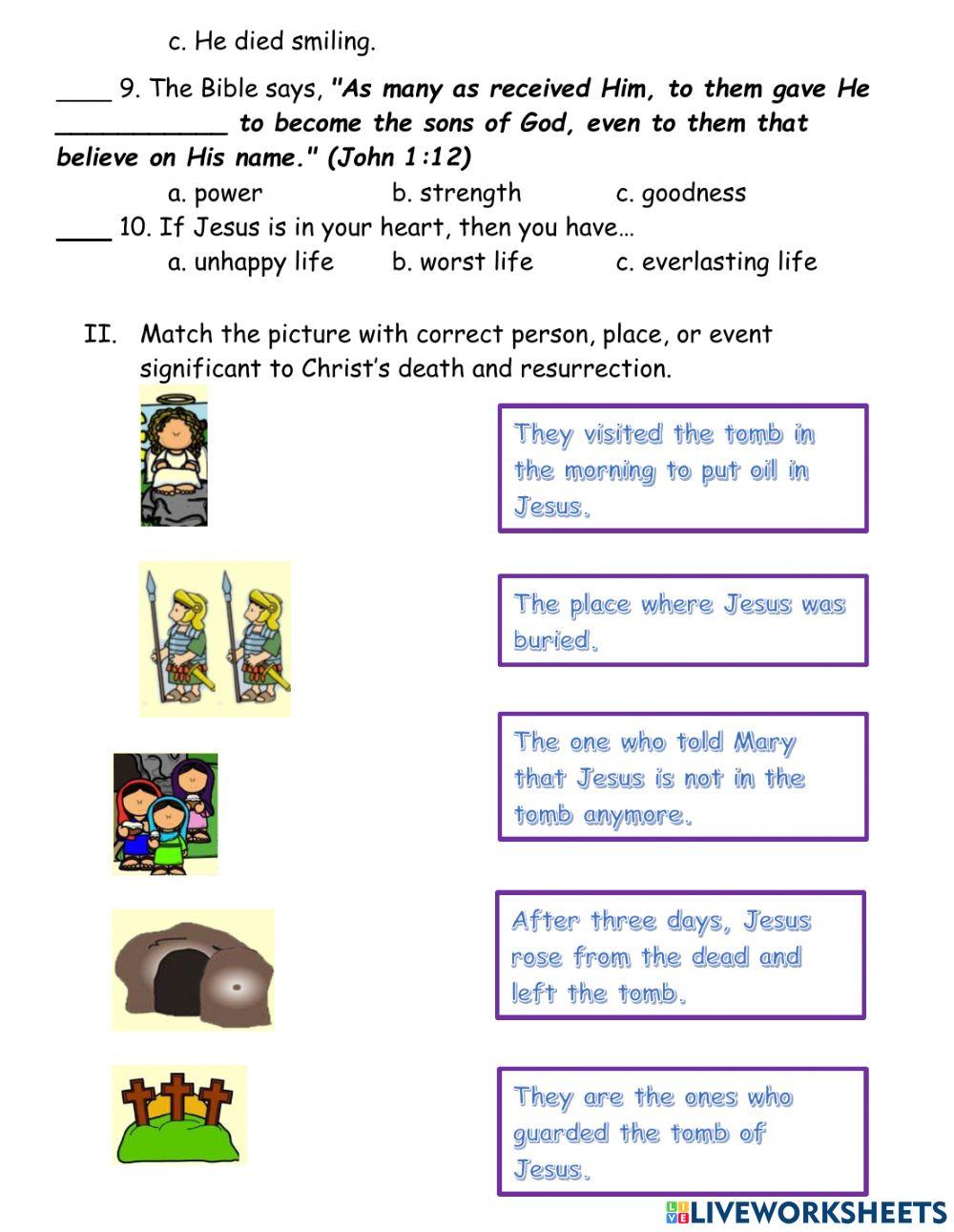 ESP-CL (KINDER) - QUIZ LESSON 5: YOUR HAND WANTS TO TELL A STORY - PART 2
