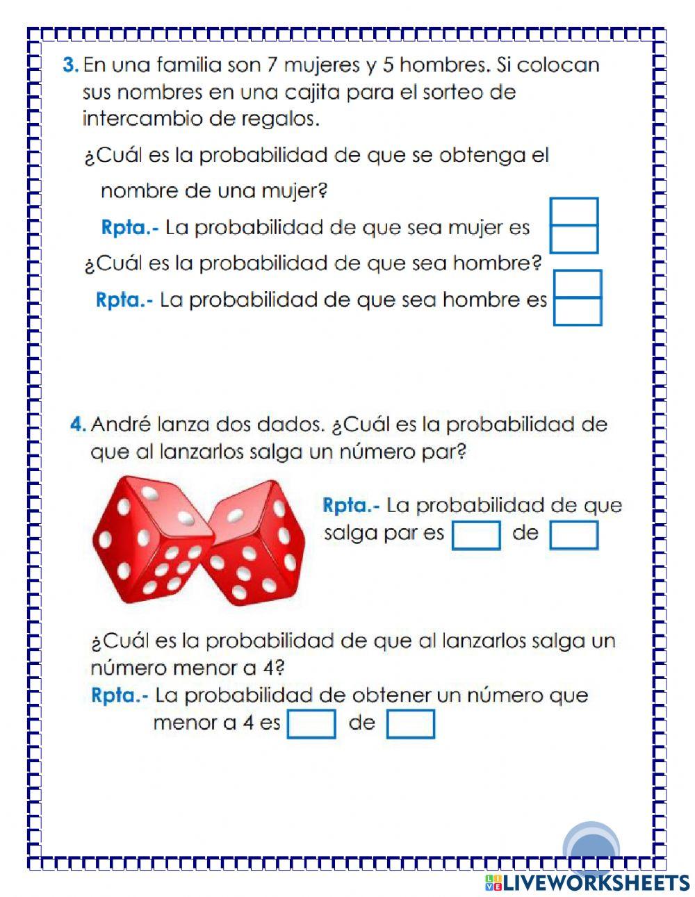 Probabilidades Probabilidades