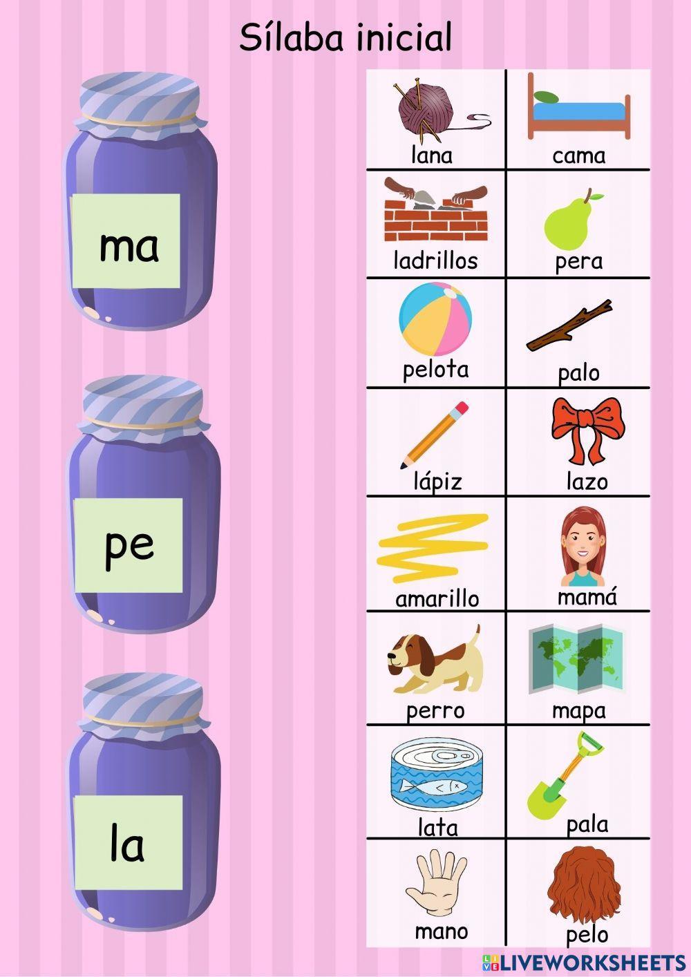 Mermelada de sílabas