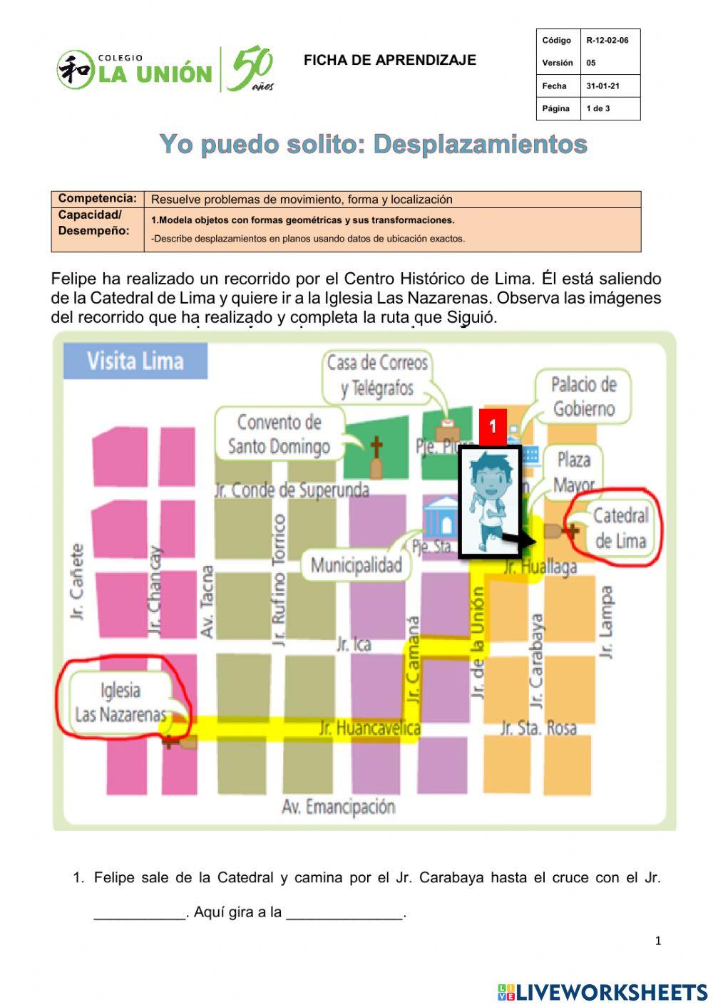 Yo puedo solito-desplazamientos