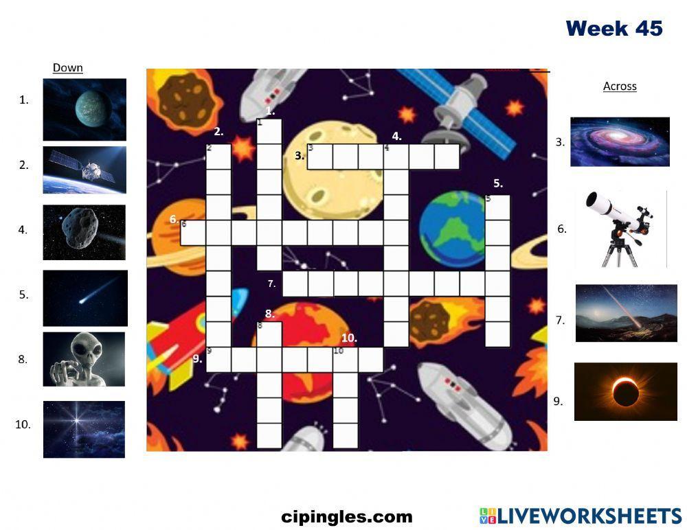Verbs and Universe Week 45