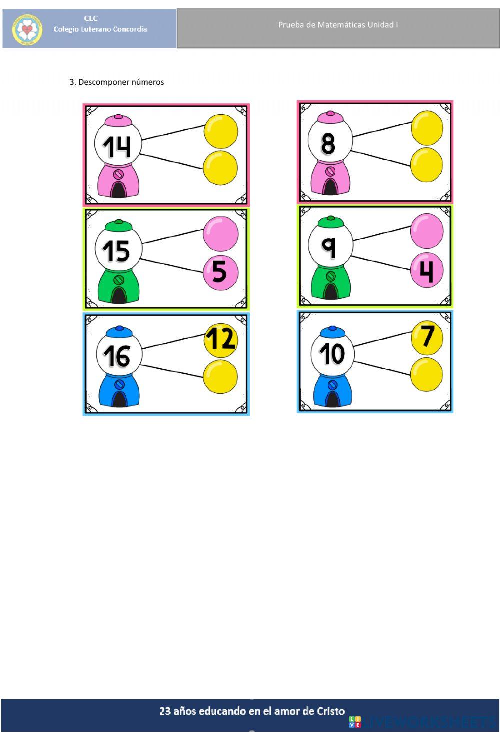 Evaluación unidad 1