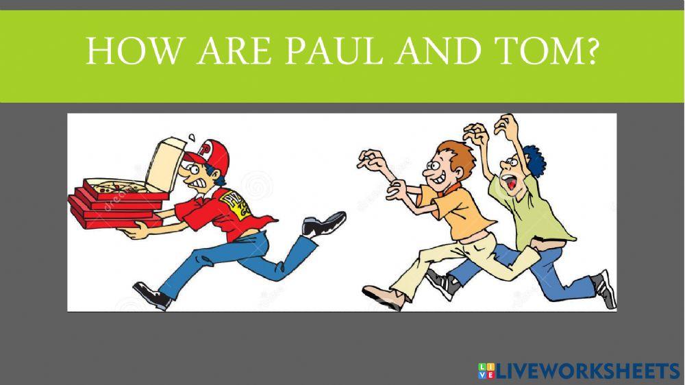 Verb be questions - speaking