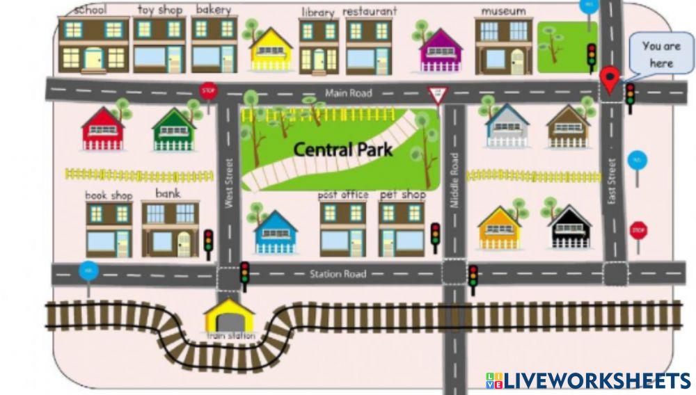 Giving directions listening