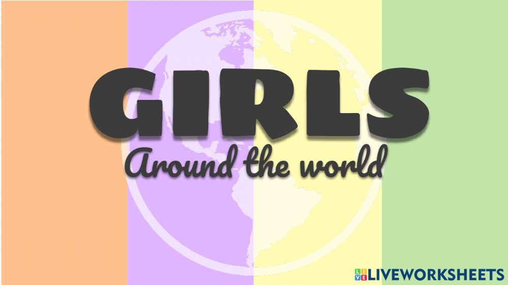 Girls around the world