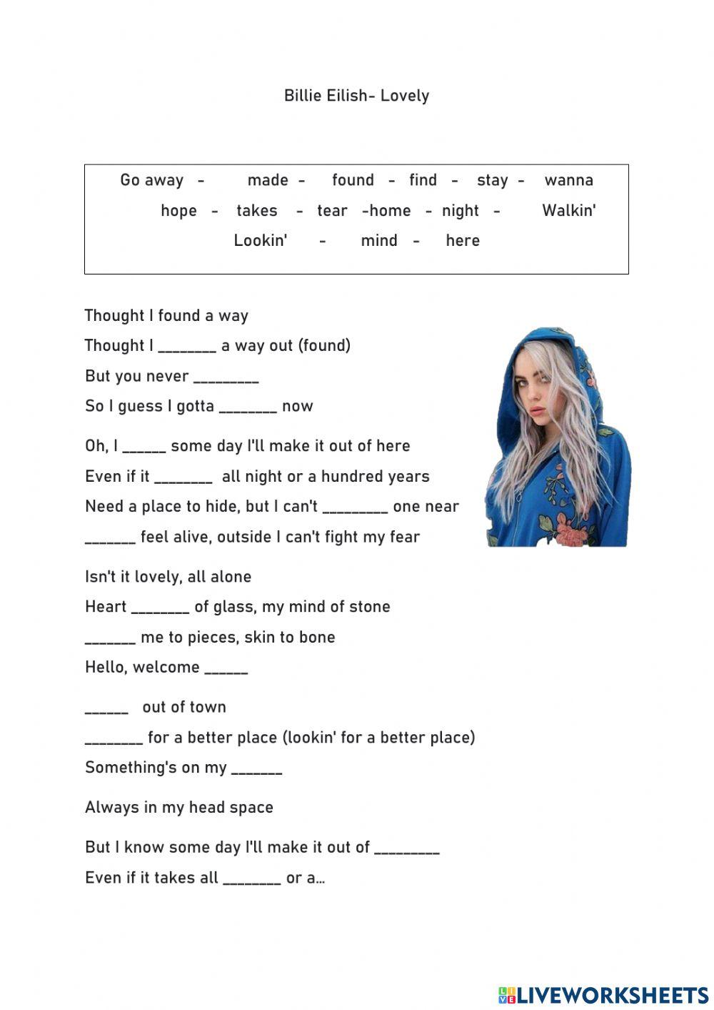 Billie Eilish Lovely