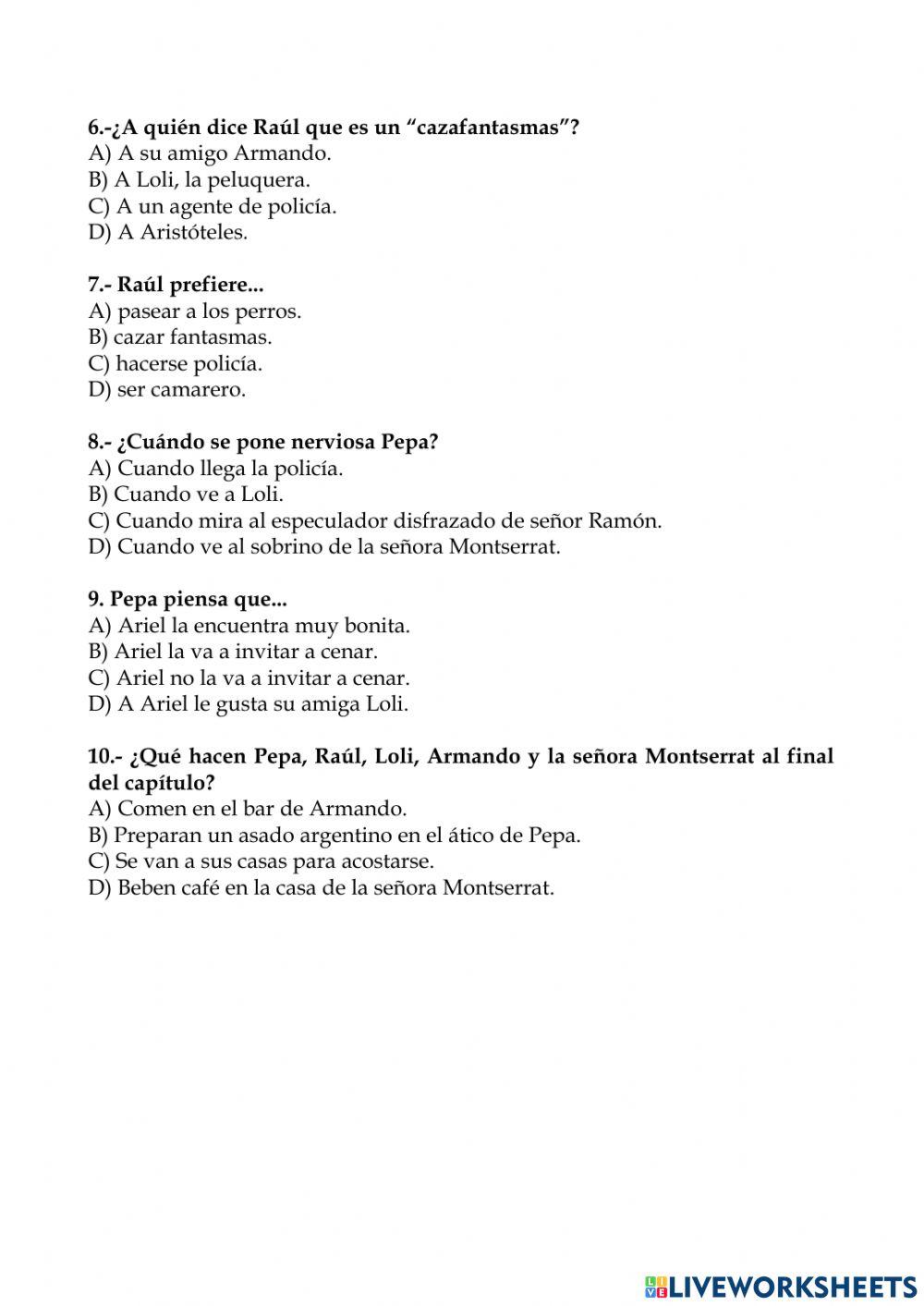 Fantasmas en la escalera Capítulo 11 Segunda parte