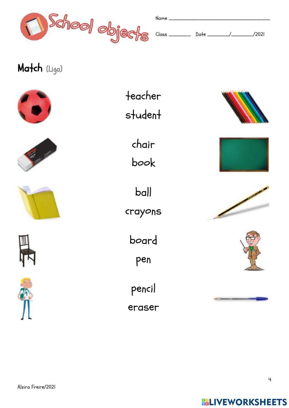School objects
