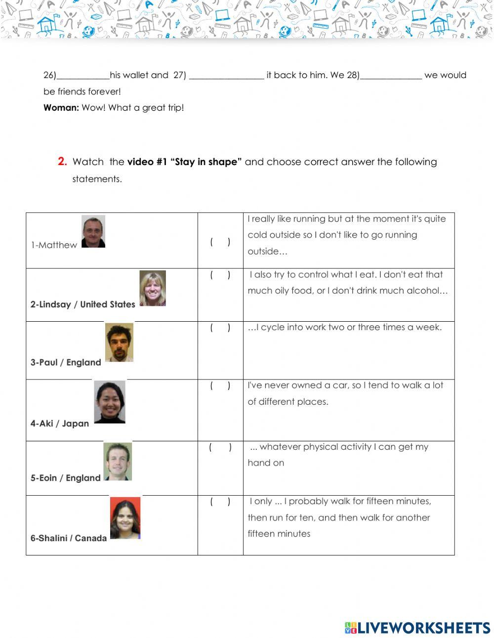 Simple past and present perfect