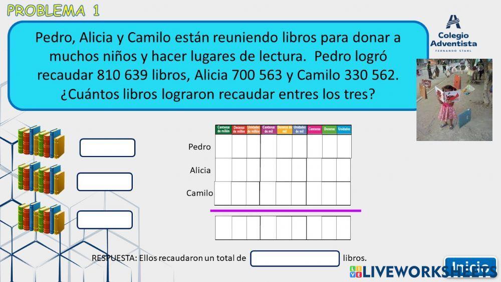 Problemas - hasta el millón