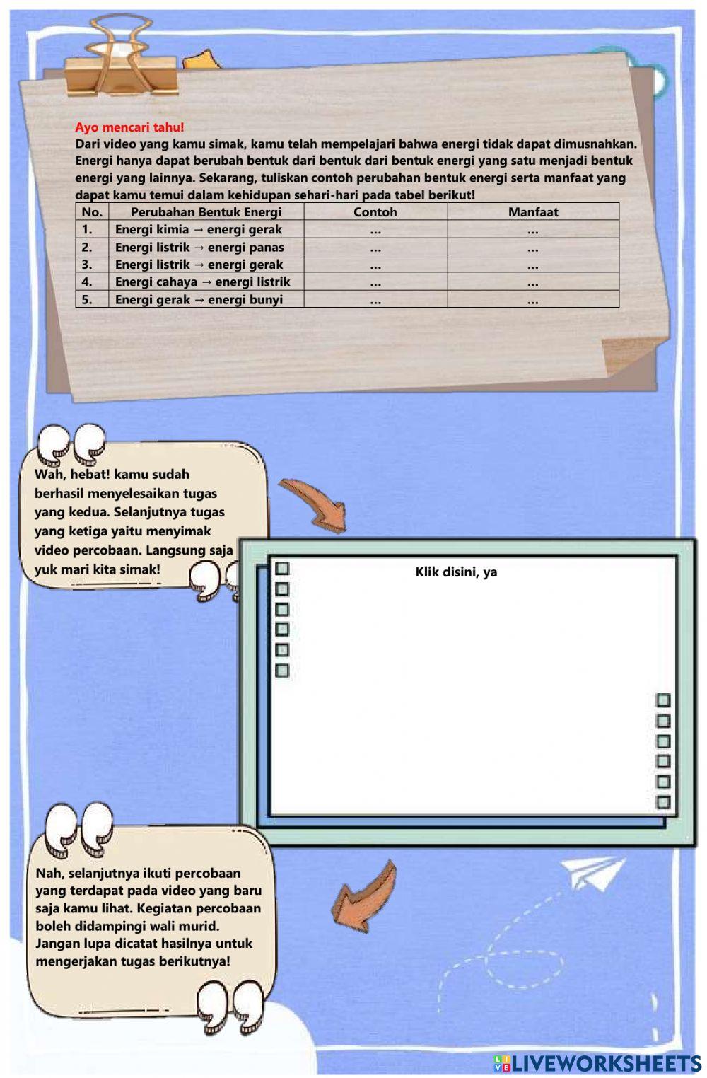 Tema 9 Subtema 2 Pembelajaran 3 (Muatan IPA dan Bahasa Indonesia) Revisi
