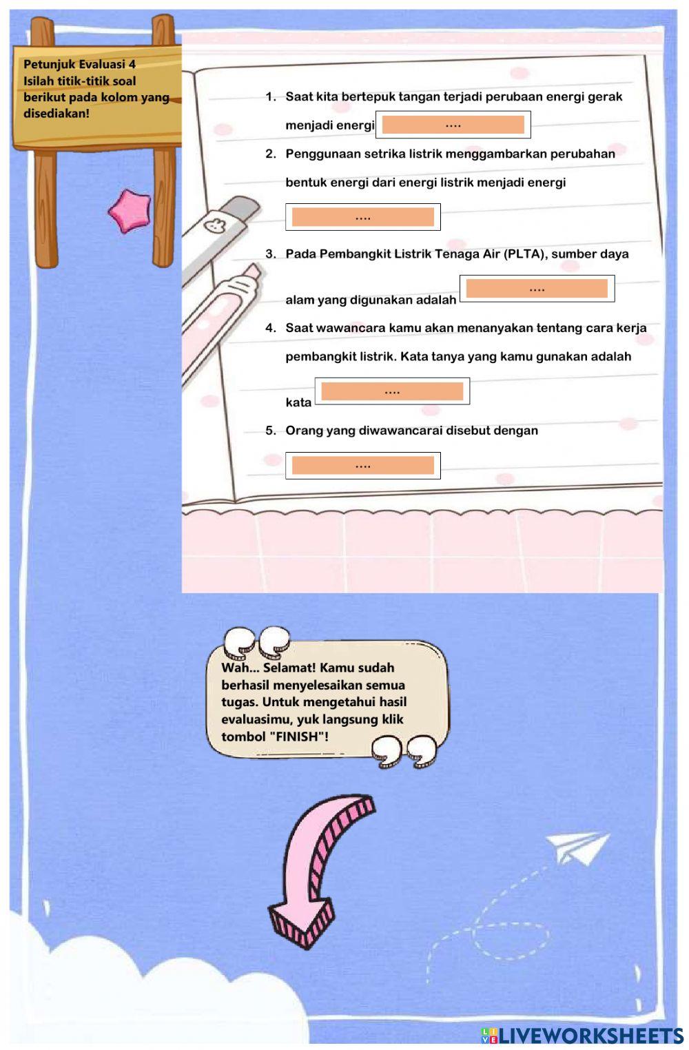 Tema 9 Subtema 2 Pembelajaran 3 (Muatan IPA dan Bahasa Indonesia) Revisi