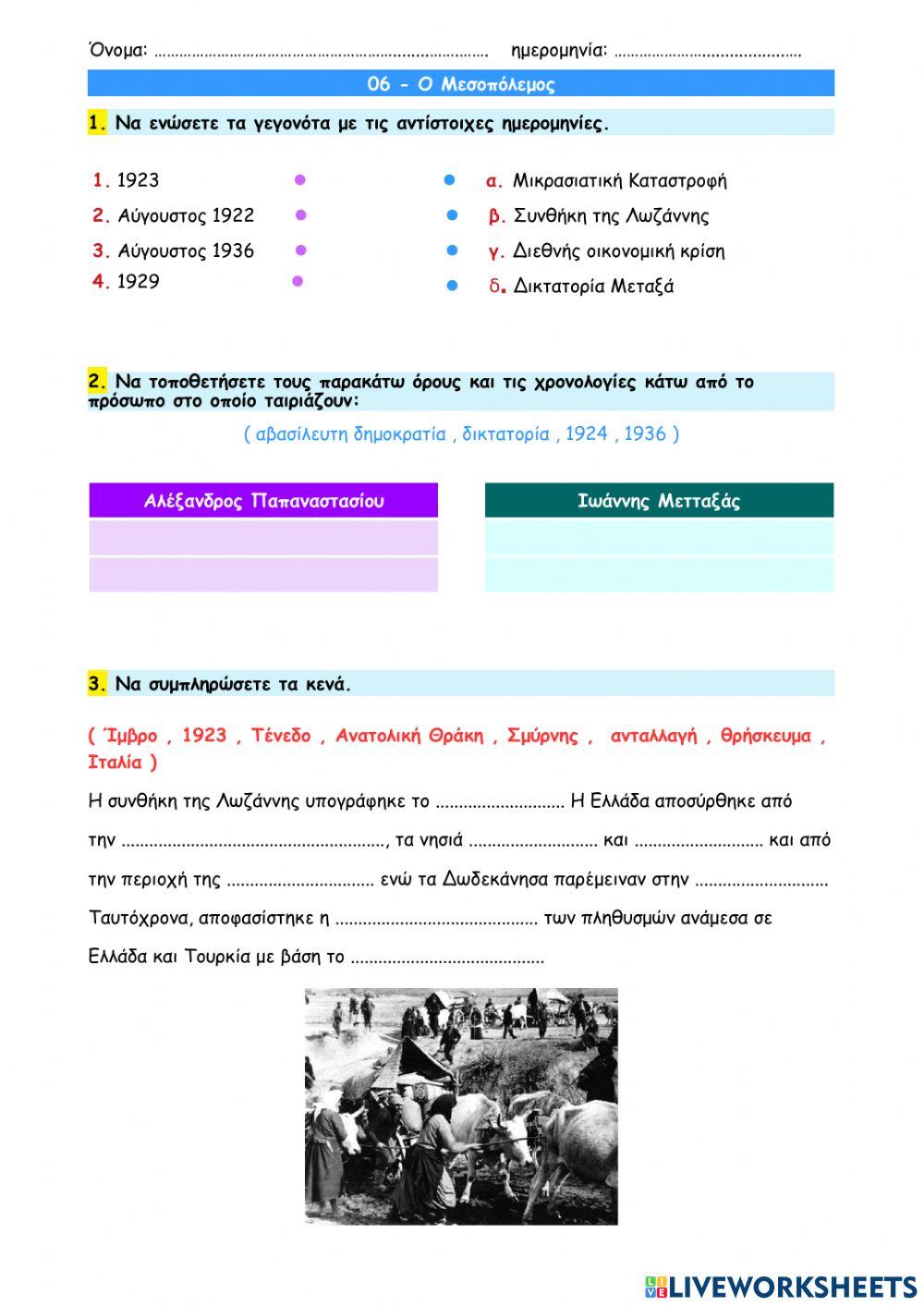 06 - Ο Μεσοπόλεμος