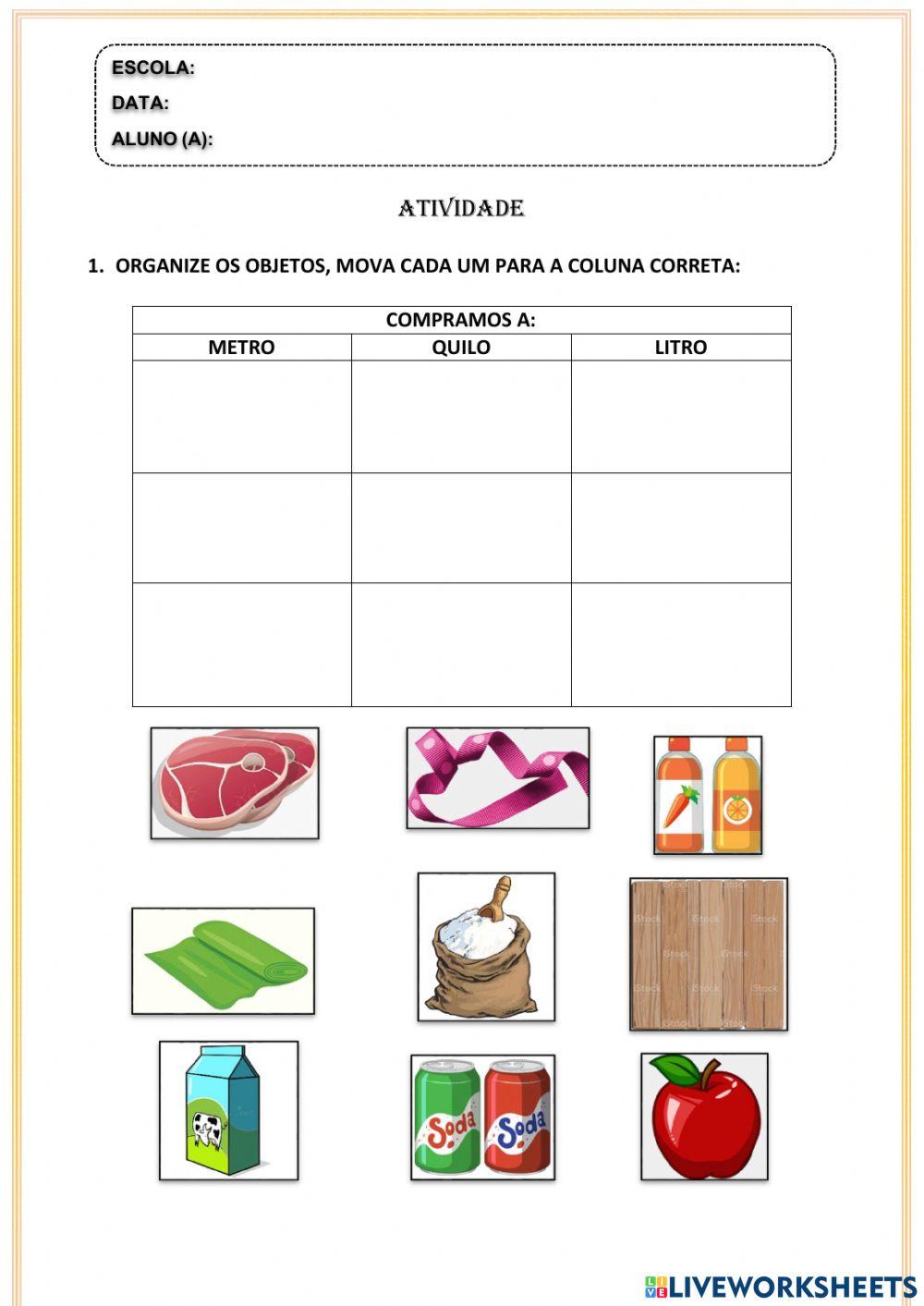 Grandezas de medidas