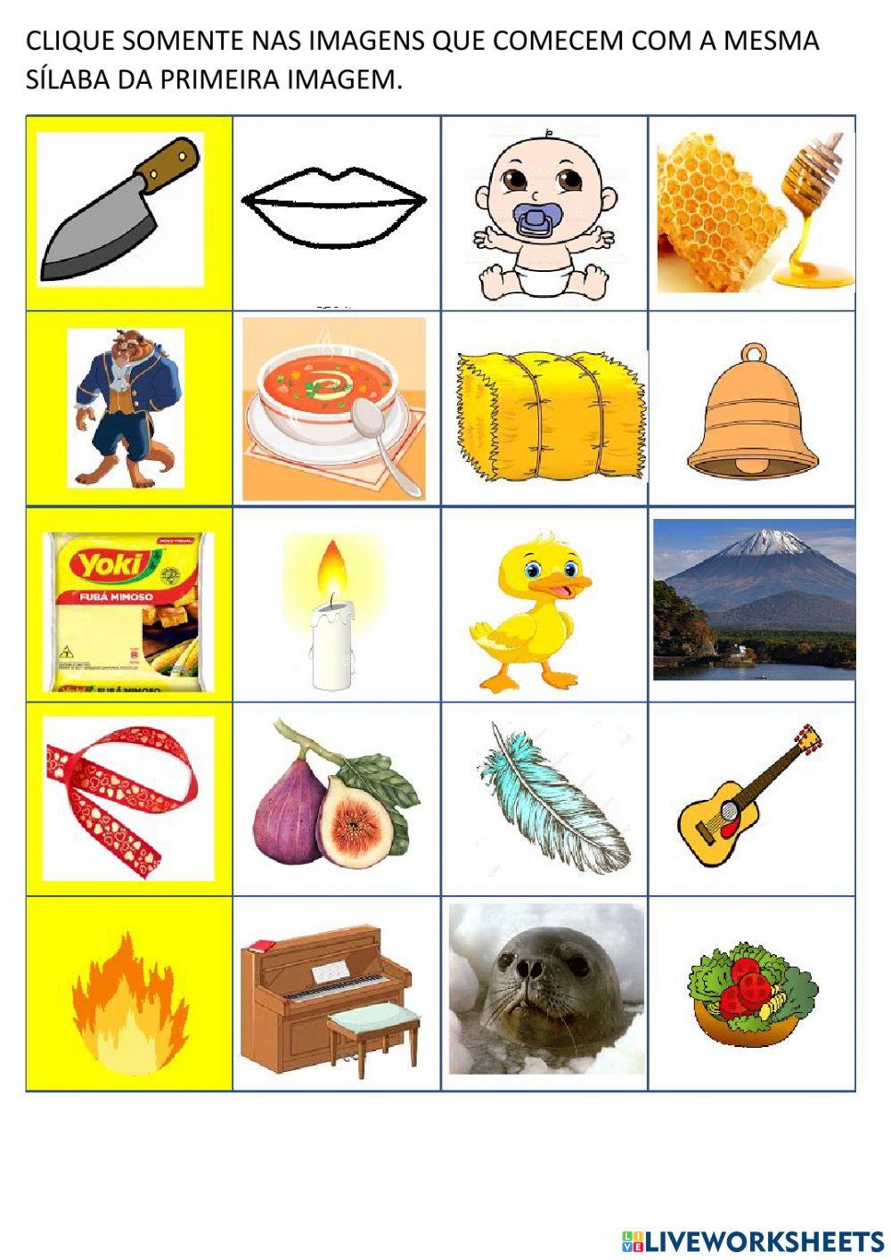 Fa fe fi fo fu e la le le li lo lu