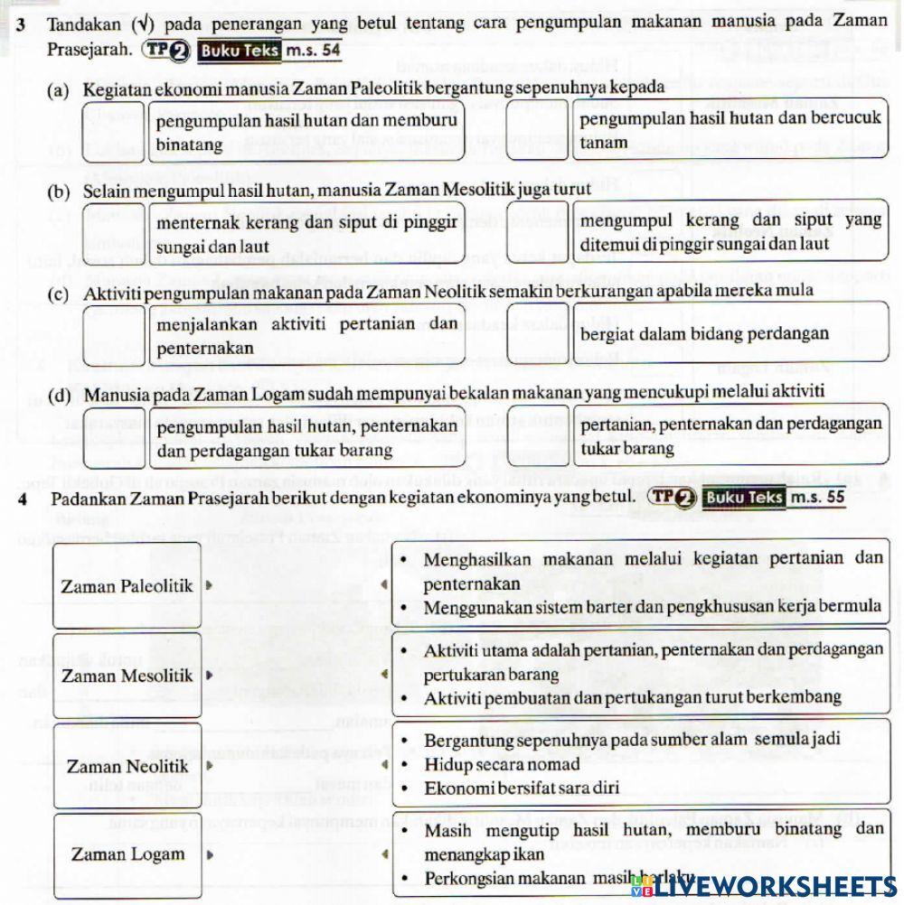 PRAKTIS SEJARAH TINGKATAN 1