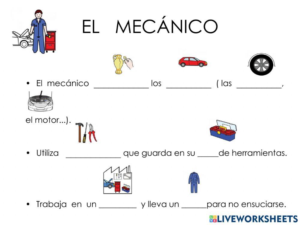 Oficios frases para completar