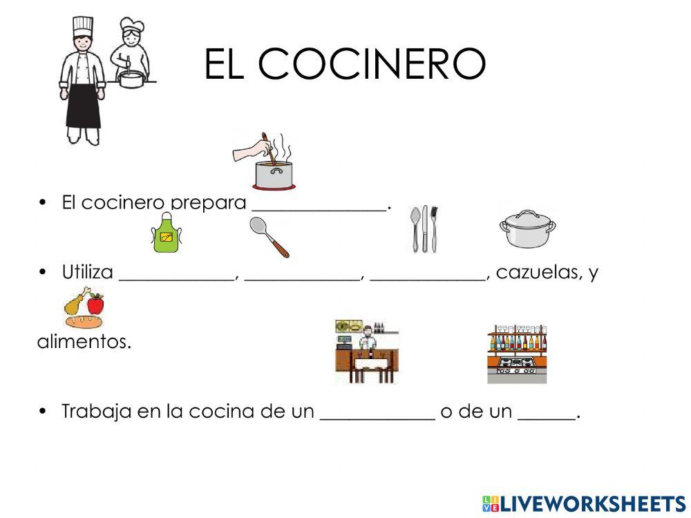 Oficios frases para completar