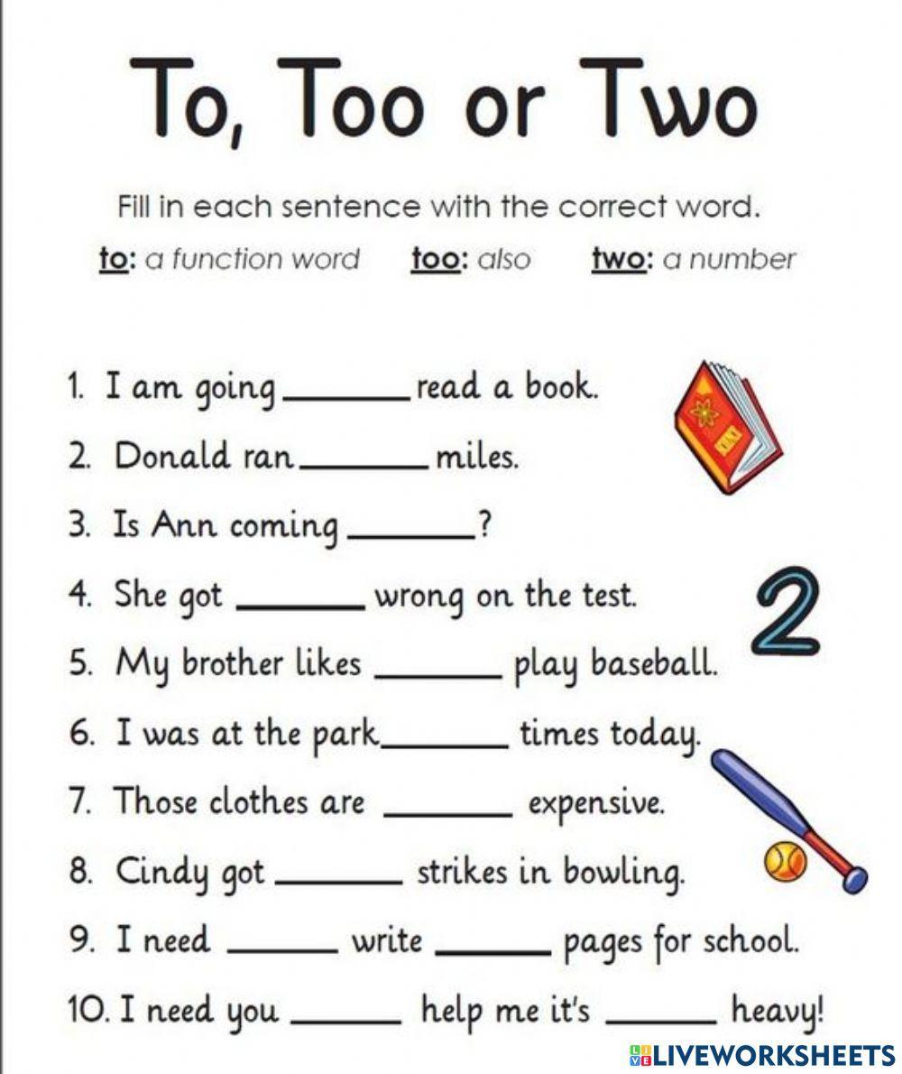 To Too Two To Too Two