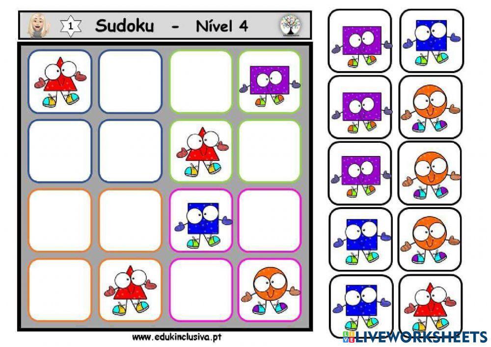 Sudoku - nível 4