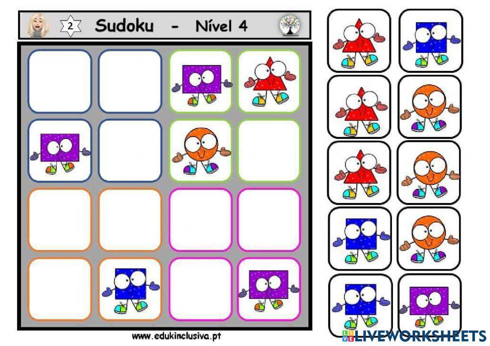 Sudoku - nível 4