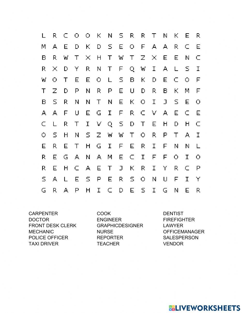part-time-jobs-wordsearch-worksheet-live-worksheets