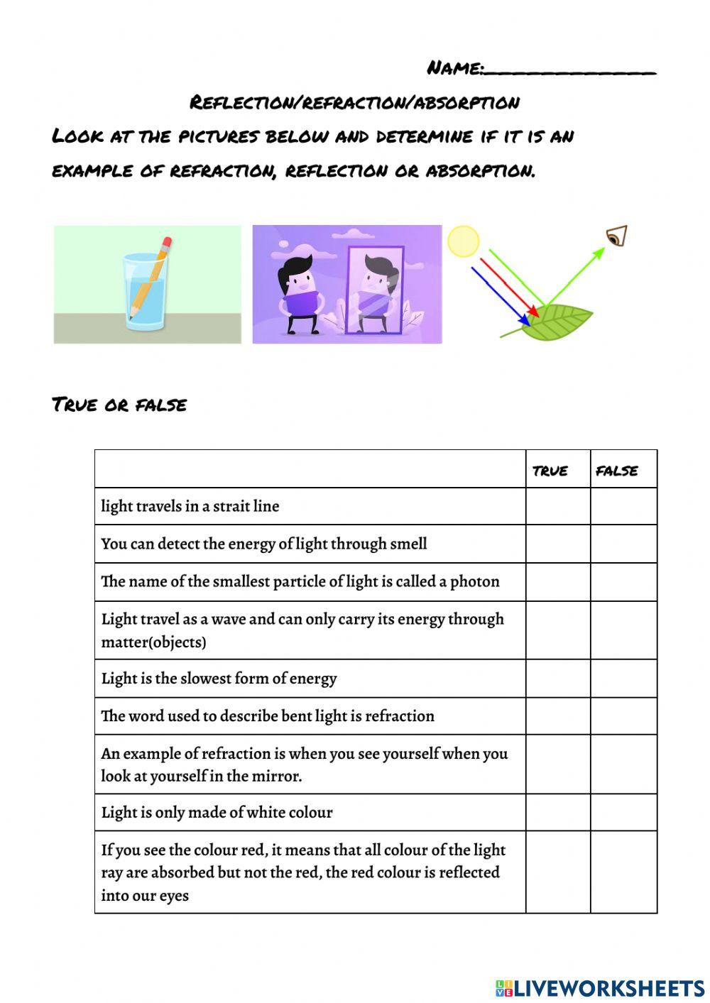 Altering Light Worksheet Live Worksheets altering-light-worksheet-live-worksheets