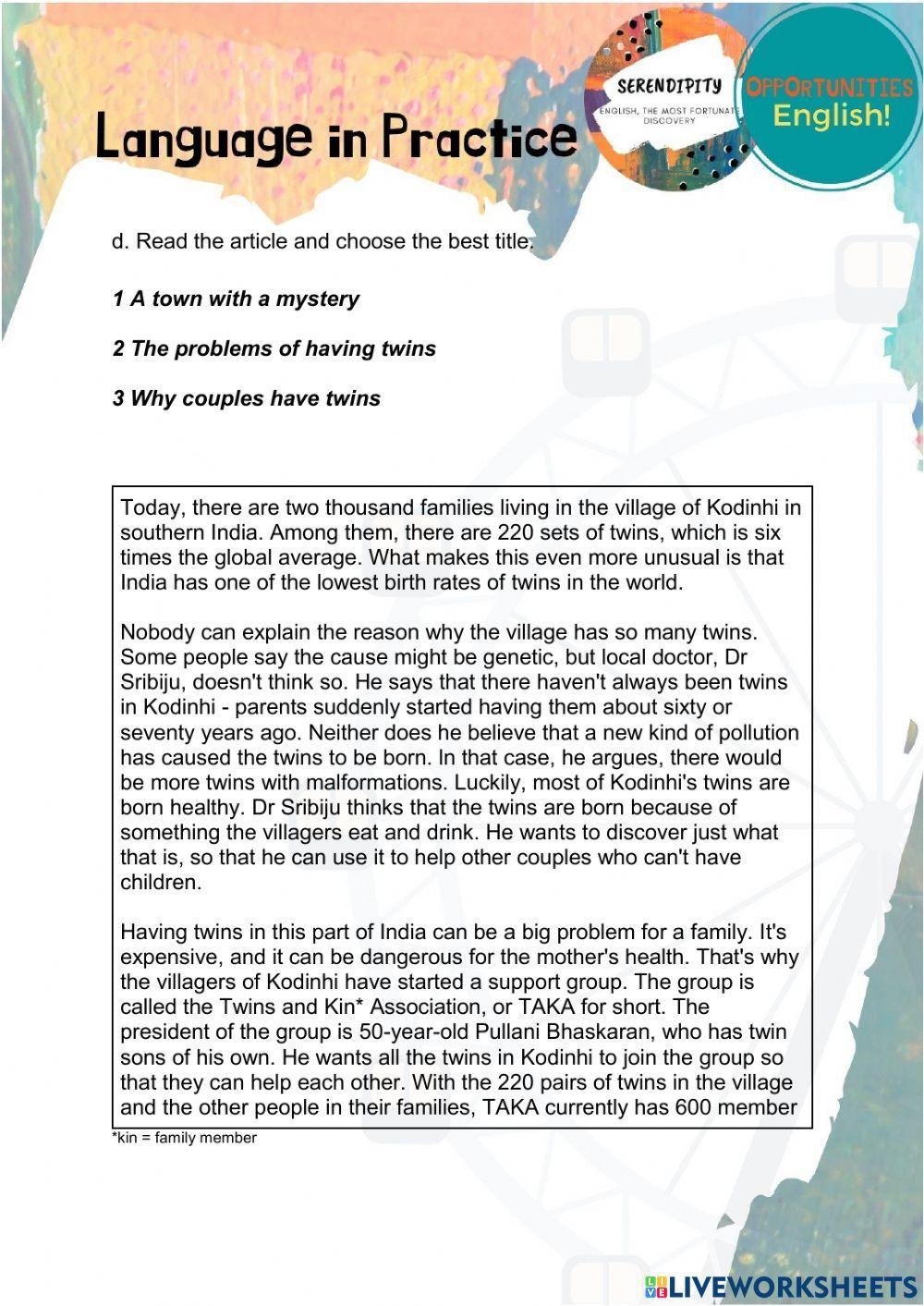 11C pre intermediate HW