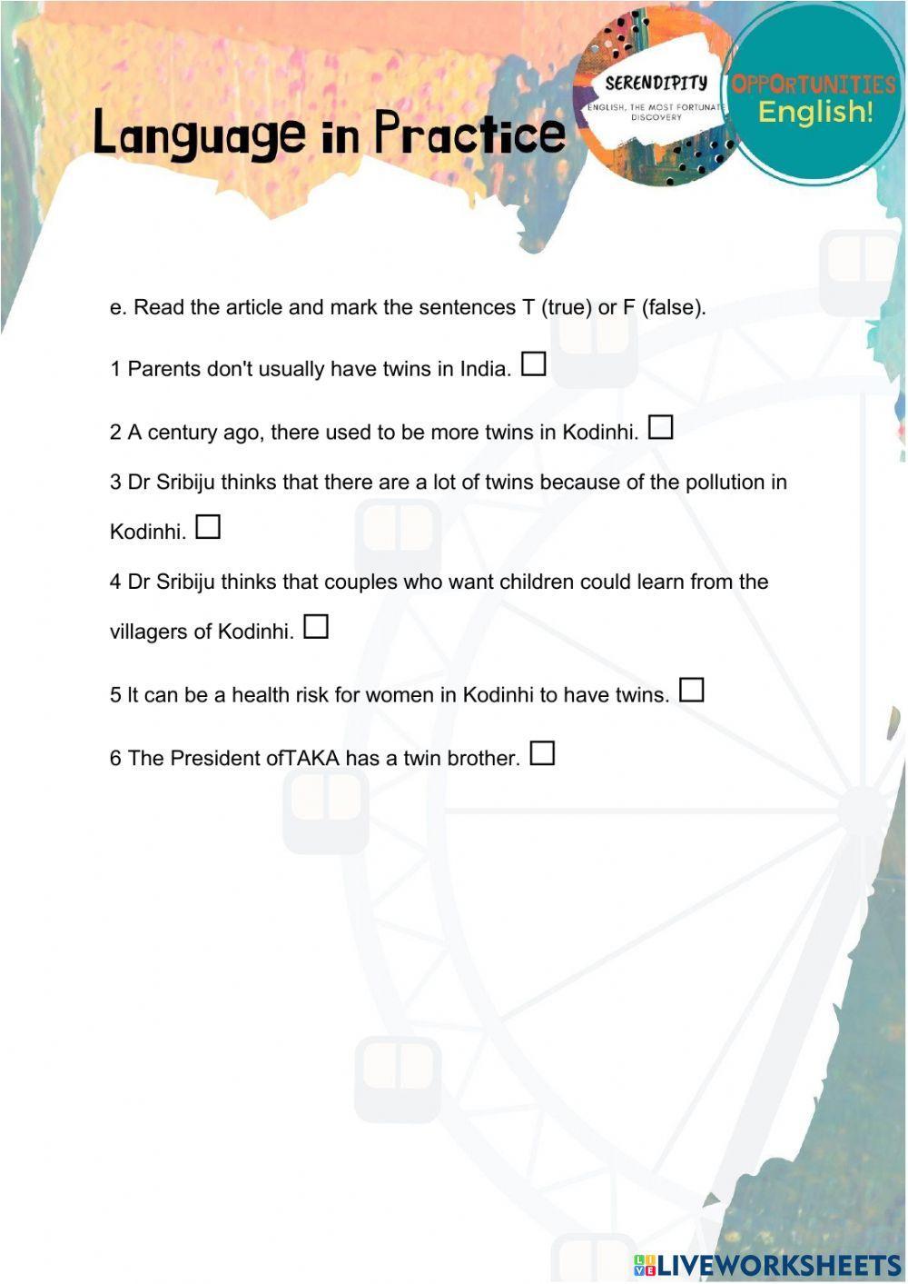 11C pre intermediate HW