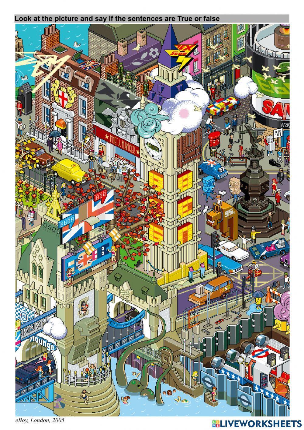 There is - there are - London