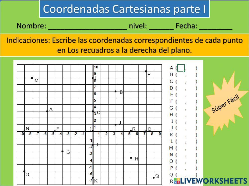 Coordenadas Cartesianas