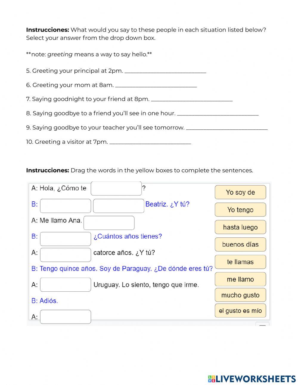 Conversation Practice
